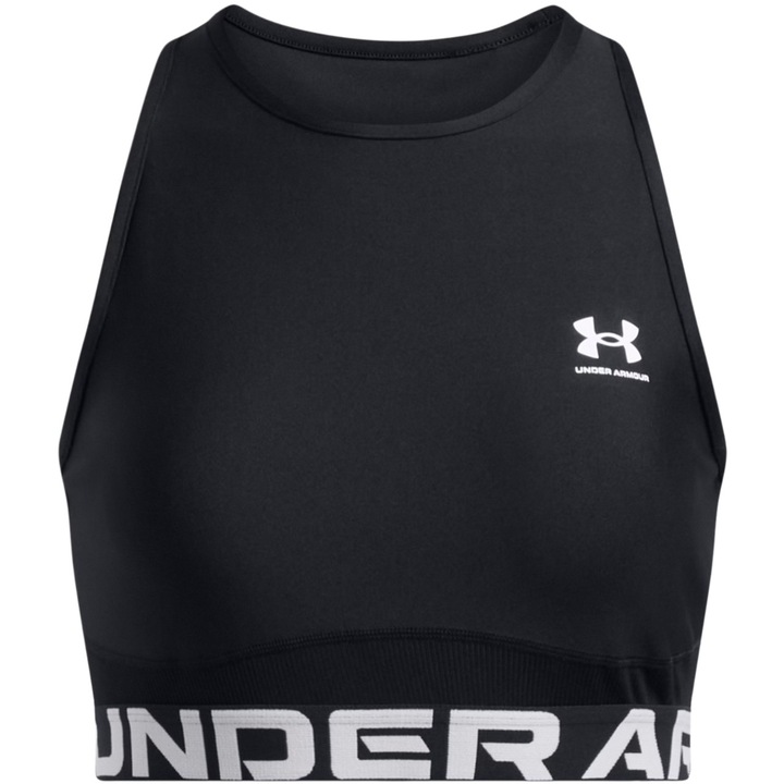 Дамски спортен потник, Under Armour, Полиестер/Еластан, Черен, L INTL