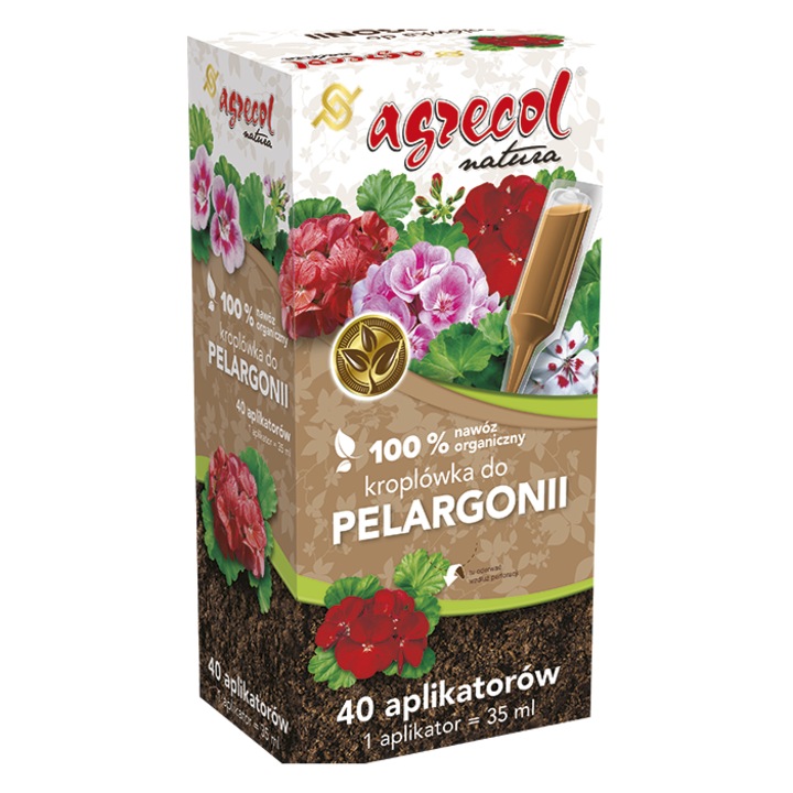 Ingrasamant organic pentru muscate, Agrecol, 40x35ML, nutrienti, utilizare usoara