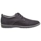 Pantofi barbati casual din piele naturala intoarsa model antilopa 200421, Negru mat