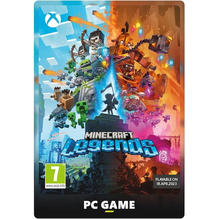 Licenta Joc Minecraft Legends Pc Key Microsoft Store (Cod Activare Instant)