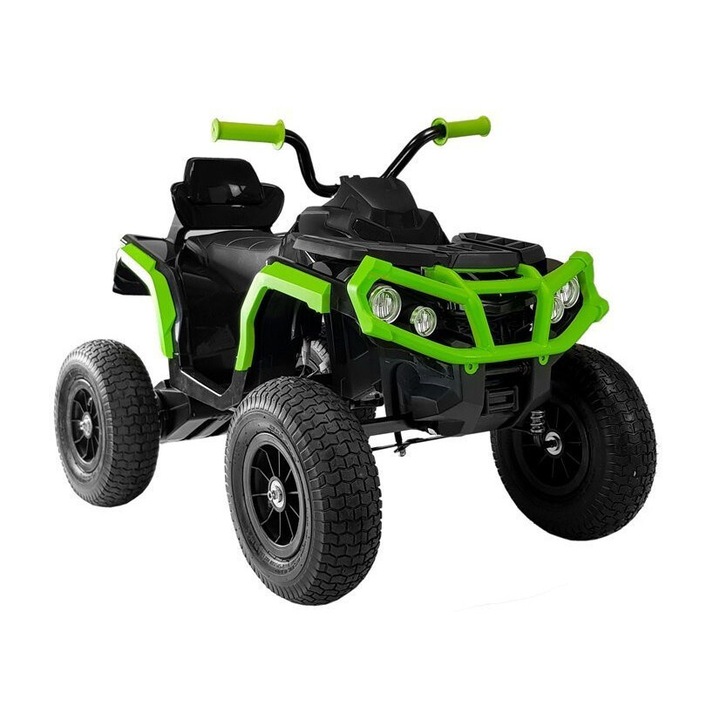 Quad electric BDM0906, negru, 3-5 km/h, pentru copii 3+ ani