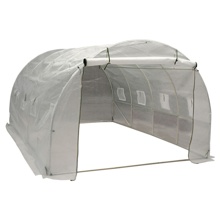 G21 300 x 400 x 200 cm, fóliasátor, fehér