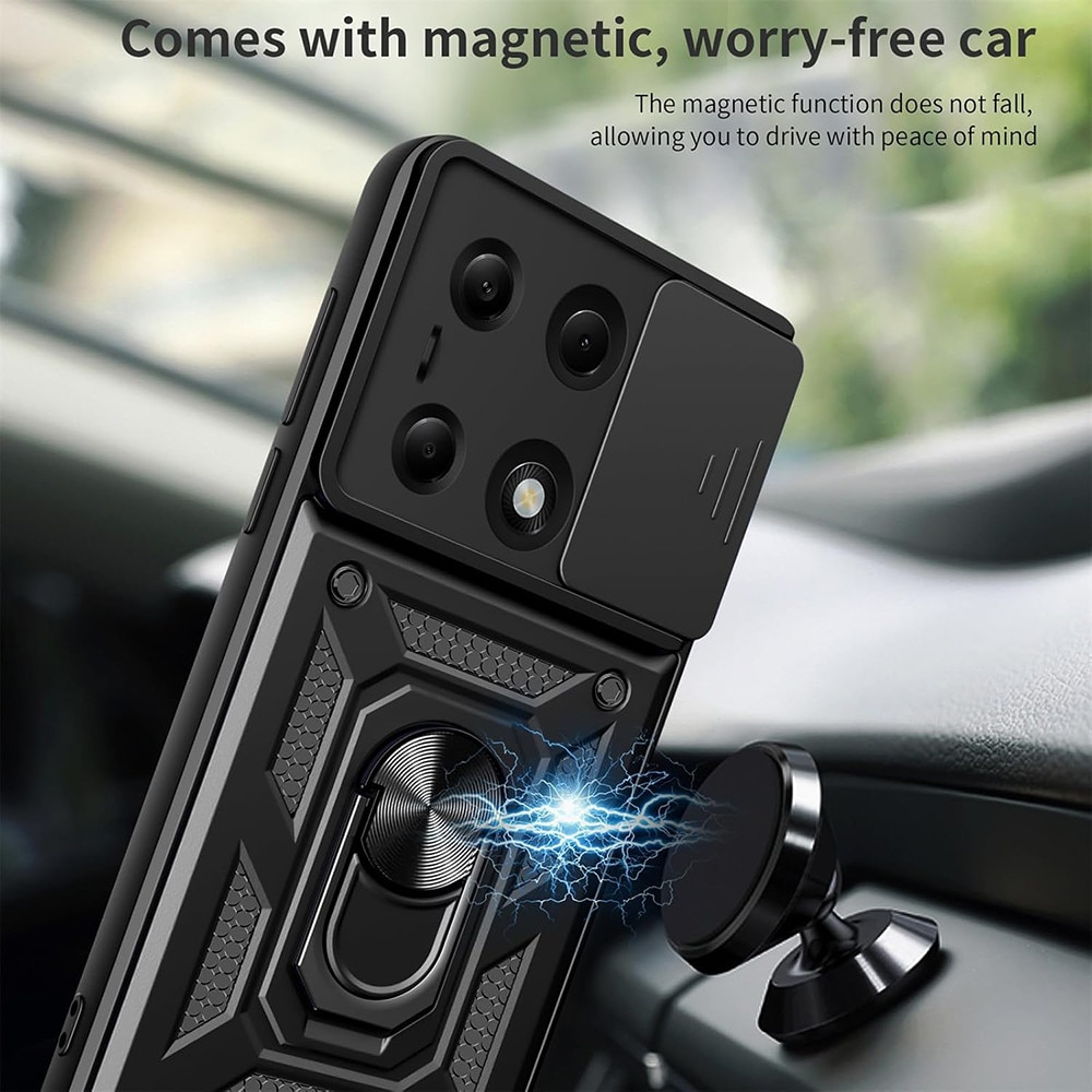 Husa pentru Samsung Galaxy A37 5G - Techsuit CamShield Series - Black
