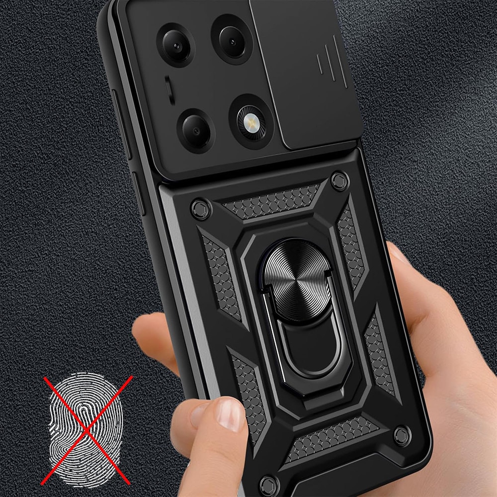 Husa pentru Samsung Galaxy A37 5G - Techsuit CamShield Series - Black