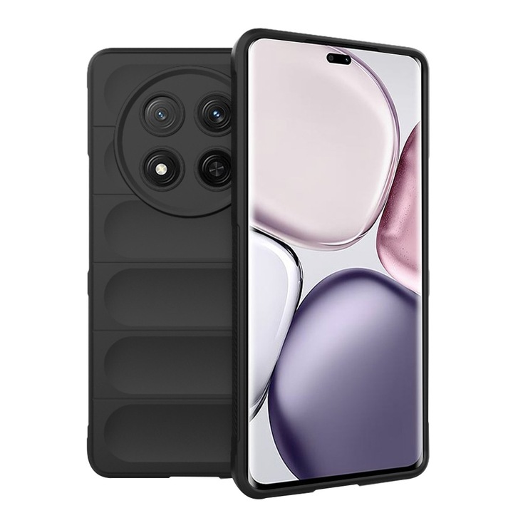 Високо защитен калъф за Honor Magic7 Lite/X9c, Timacontech, X20, Термоустойчива пластмаса, Intense Dark