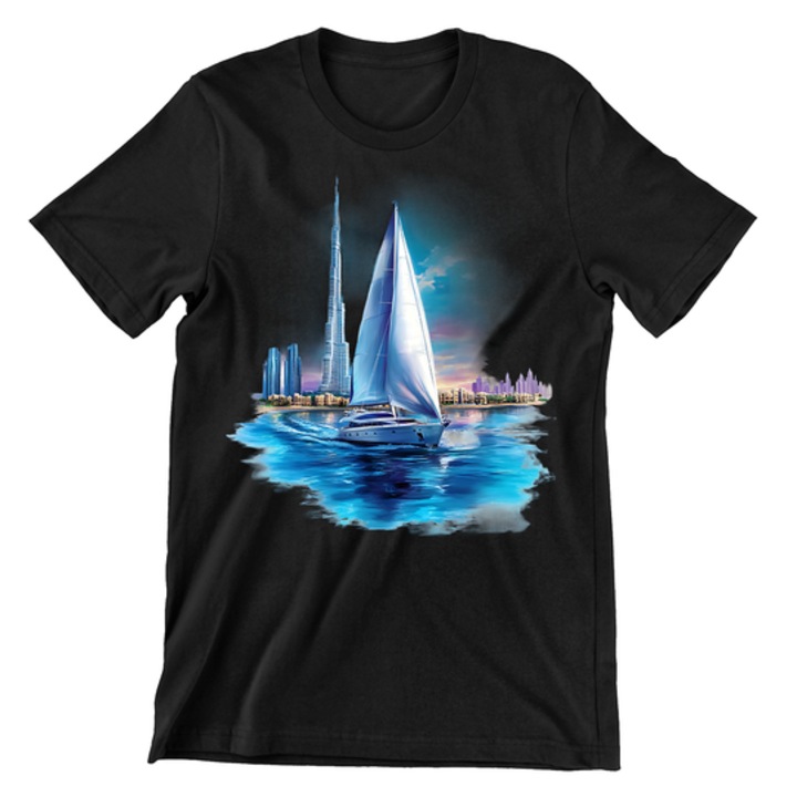 Gyermek póló, Prestige-Butique, Utazás Dubaiba 17, Fekete