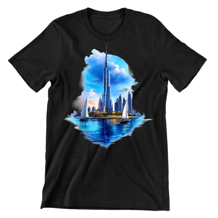 Gyermek póló, Prestige-Butique, Utazás Dubaiba 13, Fekete