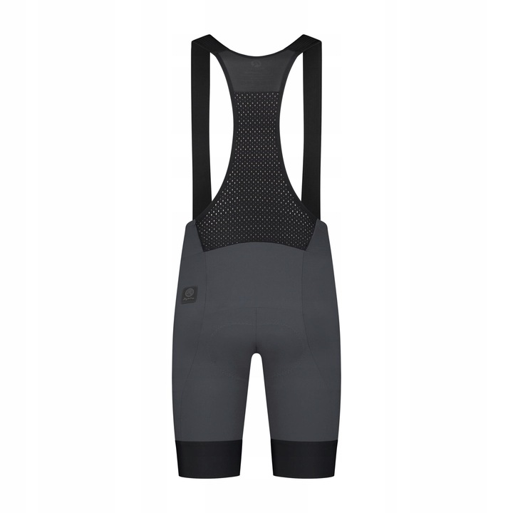 Колоездачни панталони Rogelli SIGNATURE, Pro Fit, вложка EVO-1, полиамид/еластан, Черен/Сив