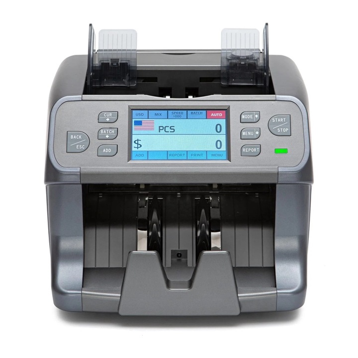 Masina de numarat bancnote, NUMEN, MX-07C-2CIS, 29 valute, touchscreen, Avizat de banca Europeana