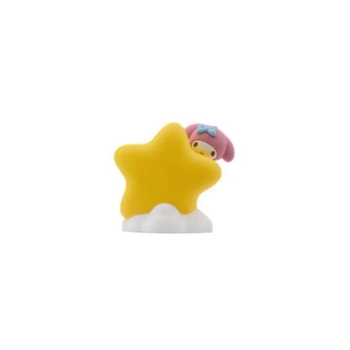 LED Фигурка Yume, Sanrio, Bedside Light, Star Light Series, Hello Kitty and Friends, 8 cm, Многоцветен, My Melody