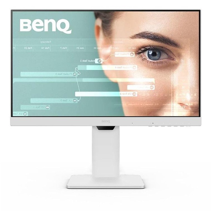 Monitor BenQ, GW2486TC, 24", IPS, FHD, 100 Hz, 1920x1080, USB-C 65W, DP1.2x1, HDMI1.4x1, DP kimenet, Hangszóró 2Wx2, Fekete