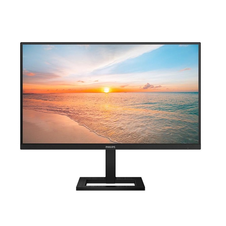 Philips monitor, 27E1N1900AE, 27", IPS, WLED, 3840x2160, 60 Hz, 4ms GtG, 350 cd m/2, 1000:1, Mega Infinity DCR, adaptív szinkron, villogásmentes, fekete