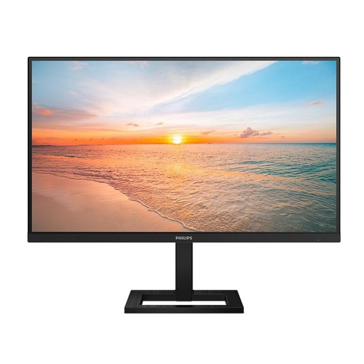 Philips monitor, 27E1N1800AE, 27", IPS, WLED, 3840x2160, 60 Hz, 4ms GtG, 350 cd m/2, 1000:1, Mega Infinity DCR, adaptív szinkron, villogásmentes, fekete