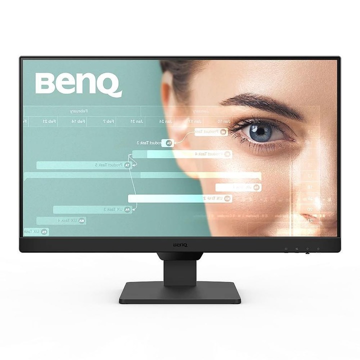 Monitor BenQ, GW2490, 23,8", IPS, GtG 5ms, 1920x1080 FHD, 100 Hz, villogásmentes, 1300:1, 8 bit, 250 cd/m2, 2xHDMI, DP, Sp.2x2W, fekete