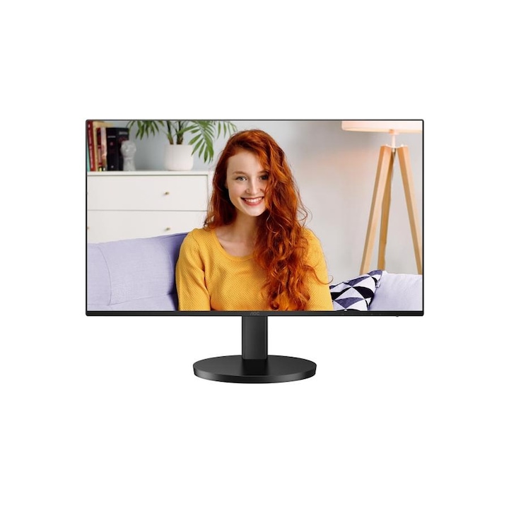 Monitor AOC, Q27B3CF2, 27", IPS WLED, 2560x1440, 100 Hz, 4ms GtG, 1ms MPRT, 350cd m/2, 1300:1, fekete