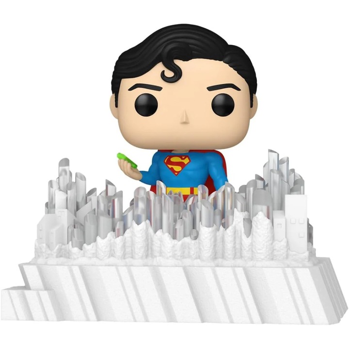 Фигурка Funko Pop, Deluxe, Superman 1978, Superman, Fortress of Solitude, 12 cm, Многоцветен