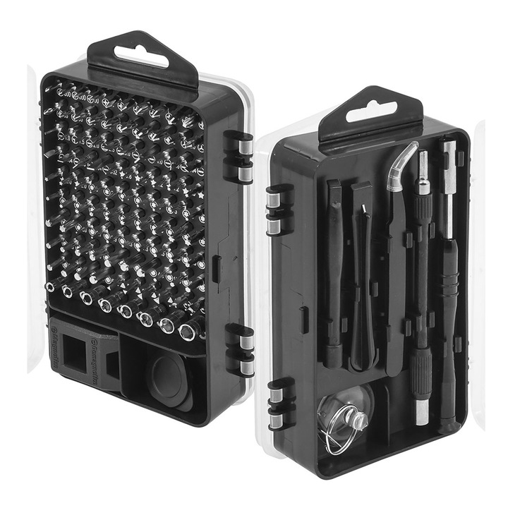 Комплект прецизни отвертки, 110 части