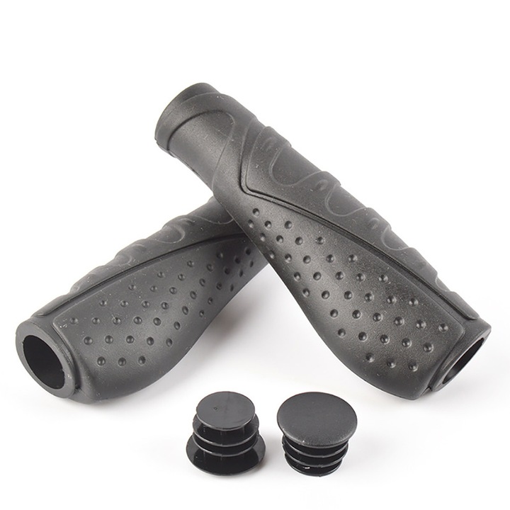 Mansoane bicicleta set, Enforose, design ergonomic, cauciuc moale de inalta calitate, multicolor