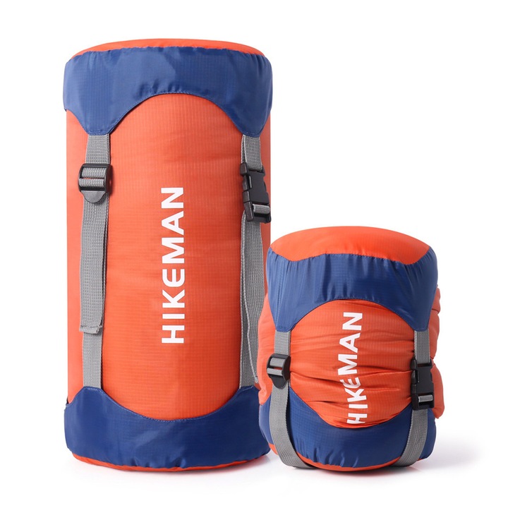 Enforose ultrakönnyű kompressziós zsák, vízálló, állítható pántokkal, ideális kempingezéshez és túrázáshoz