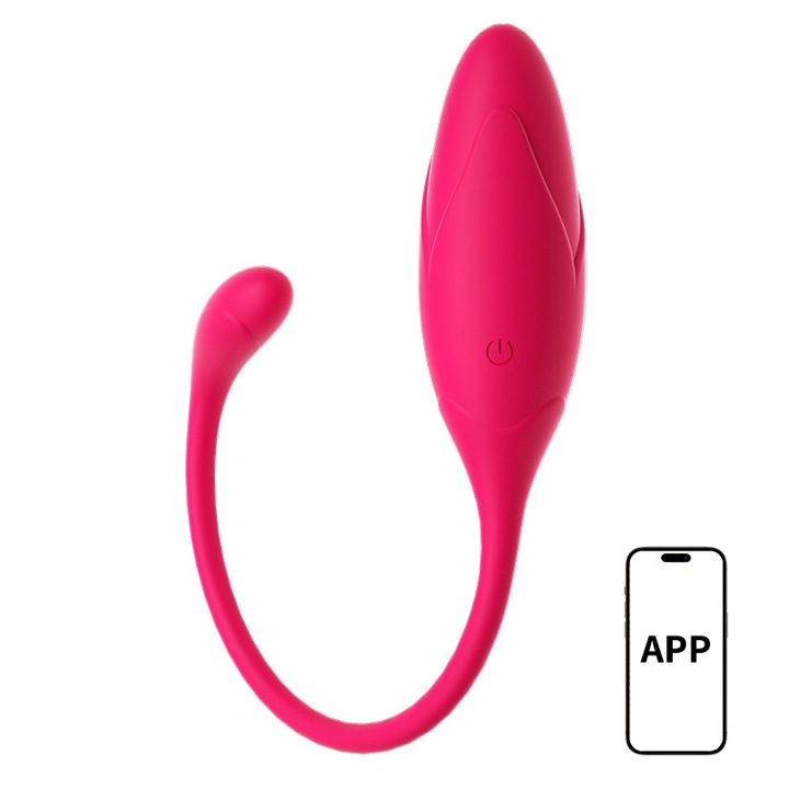 Vibrator Bullet pentru femei, control APP, 10 viteze, stimulare silentioasa si puternica