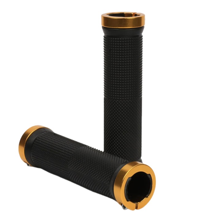 Mansoane bicicleta Enforose, cauciuc antiderapant, montare dubla, design ergonomic, 22x23mm, 1 set