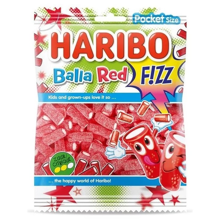 Haribo Balla Red Fizz 70g