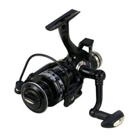 Mulineta pescuit KC3000 baitrunner cu frana fata si spate, 13+1 rulmenti, raport recuperare 5.2:1, marime 3000, tambur metalic, manivela metalica reversibila, pentru pescuit feeder, crap si spinning