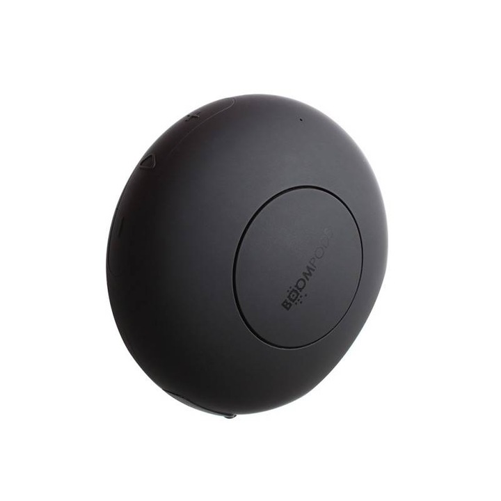 Boompods DoubleBlaster 2 hordozható hangszóró, Wireless, mikrofon, néma mód, Fekete
