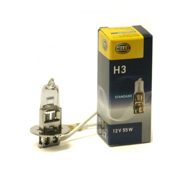 Autós jelzőlámpa, normál, 24V/10W, Hella, doboz 10 db
