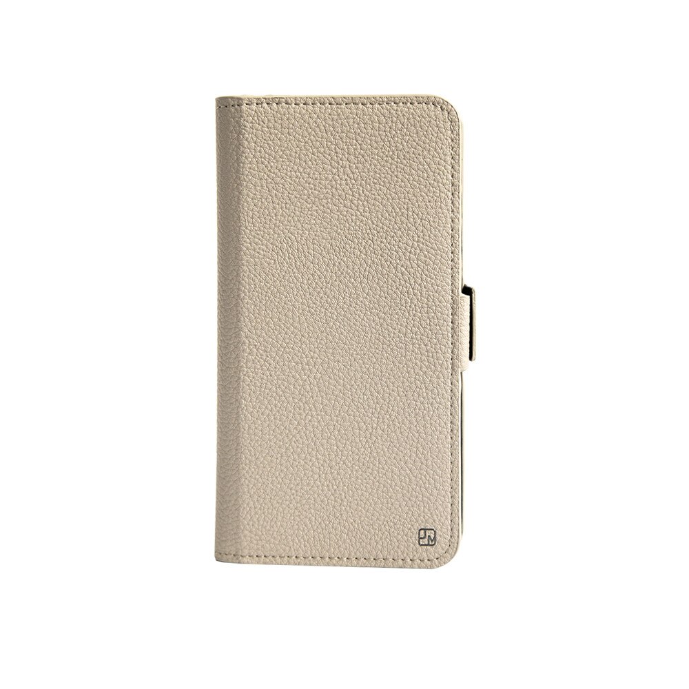 Husa de protectie Just Must Book Car Wallet pentru Samsung Galaxy Note 8, Crem
