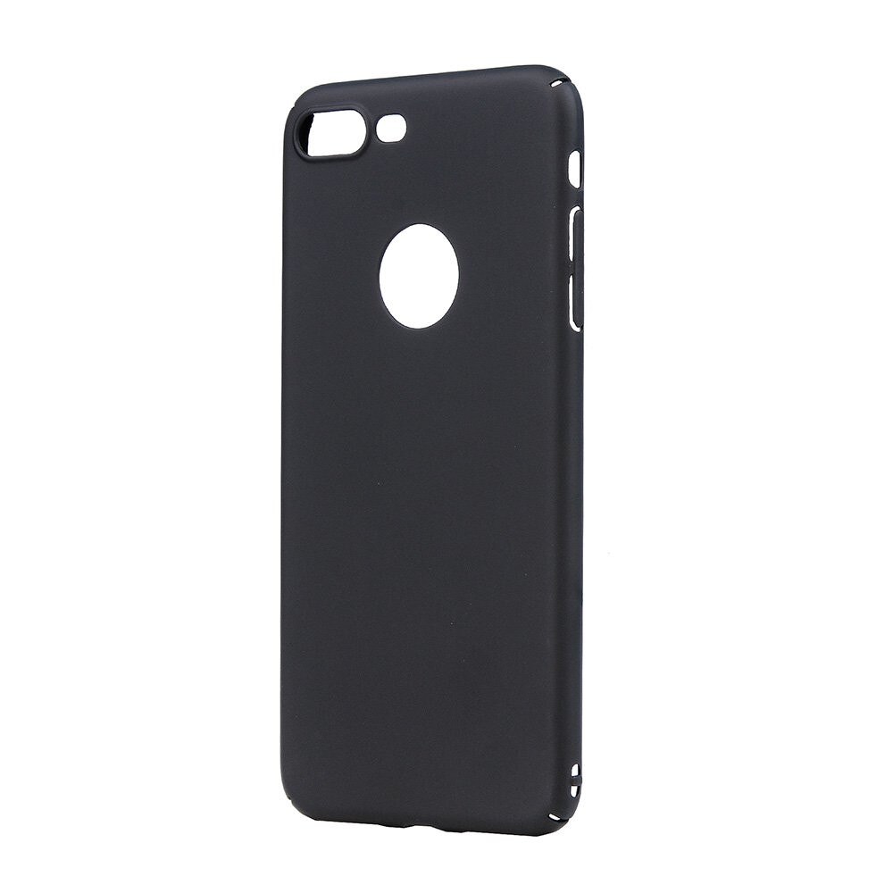 Carcasa Lemontti Hard Rubber Slim pentru iPhone 7 PLus, Black