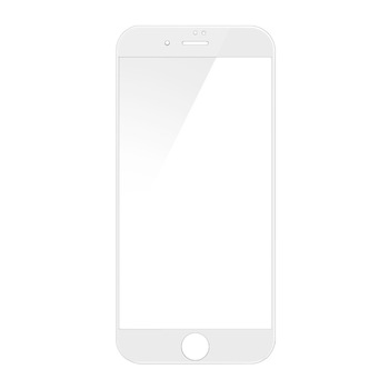 Set doua folii protectie Devia 3D Tempered Glass pentru iPhone 8 Plus / 7 Plus, White Set doua folii protectie Devia 3D Tempered Glass pentru iPhone 8 Plus / 7 Plus, White
