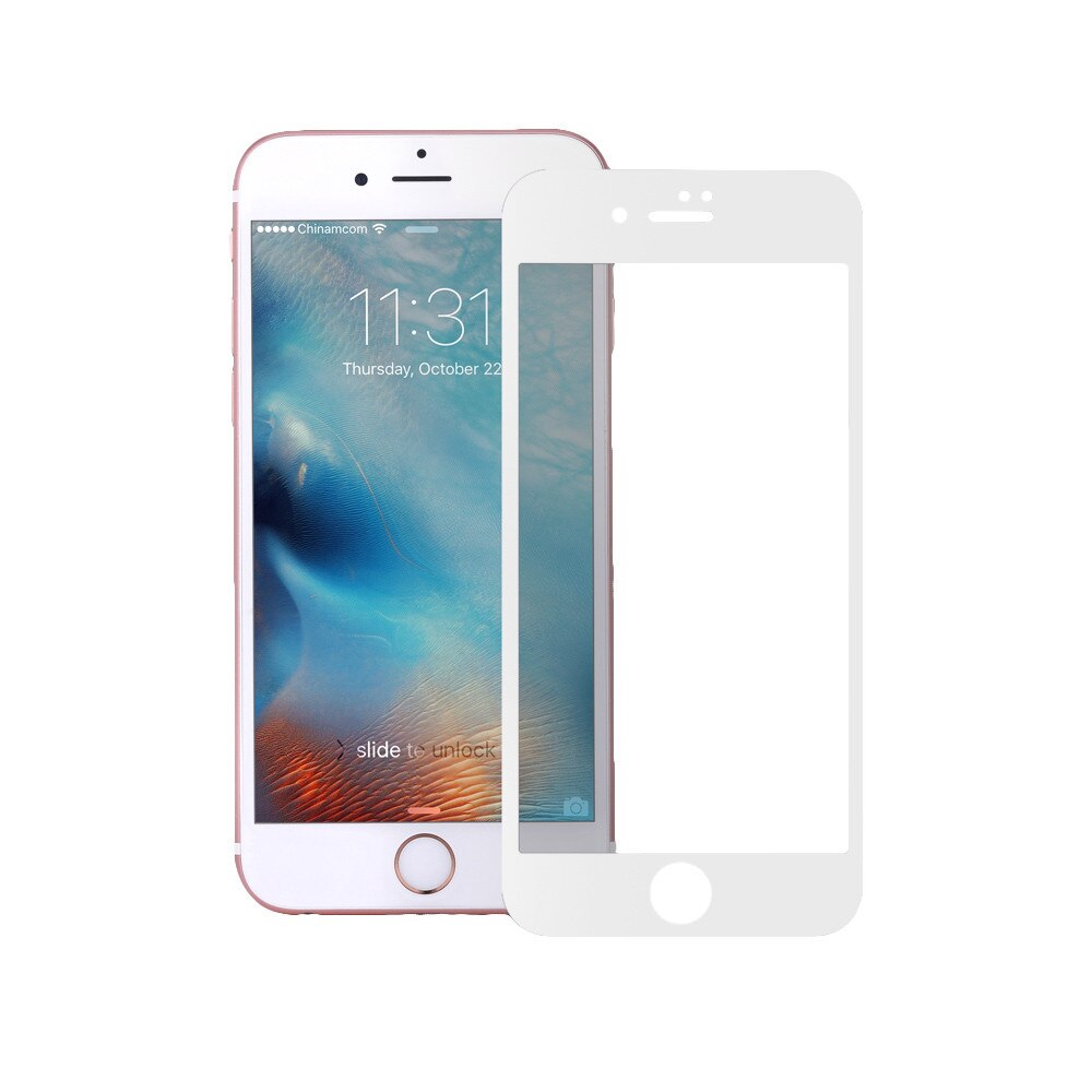 Folie de protectie Comma Sticla Privacy pentru iPhone 7, Alb