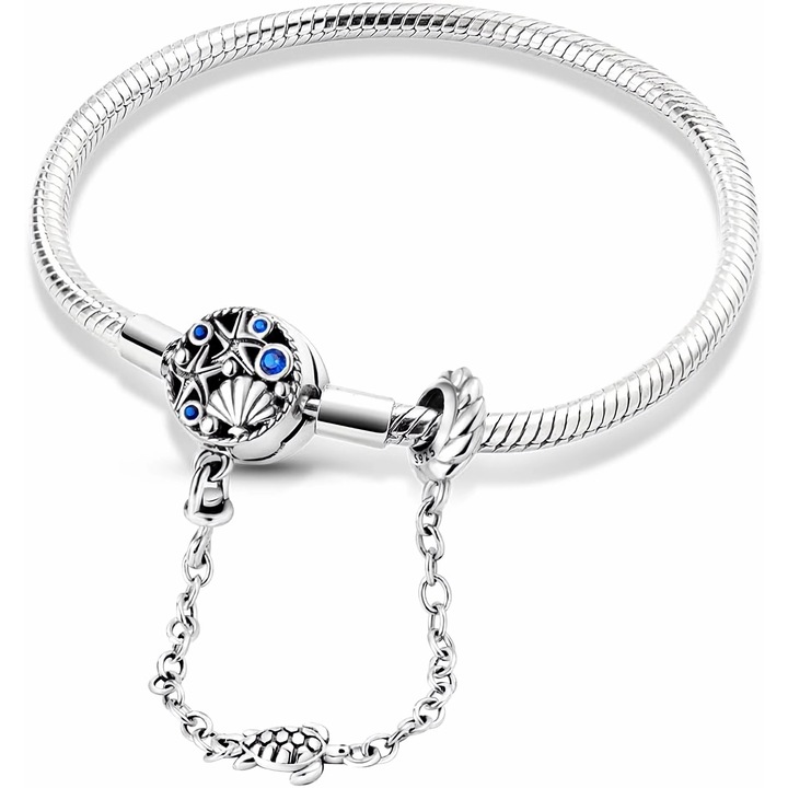 Turtle-inspired serpentine chain