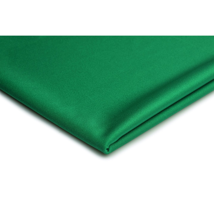 Tesatura tricotata Elastic Sport, verde iarba, 86% Nylon, 14% Elastan, 50cm x 150cm