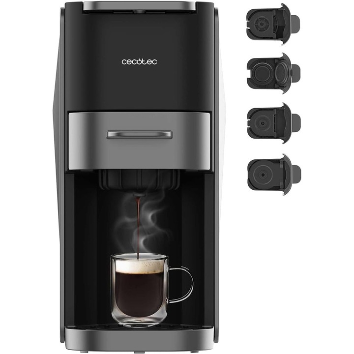 Cecotec 01853 kávéfőző, Dolce Gusto, Nespresso és egyéb kapszulákkal