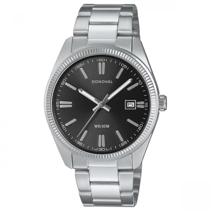 Donoval Férfi Karóra Vintage 1745873101, Ezüstszín