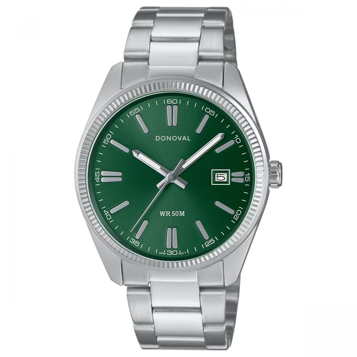 Donoval Férfi Karóra Vintage 1745873101, Ezüstszín