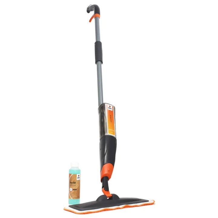 Spray Mop curatare parchet cu pulverizator, laveta microfibra, LOBA