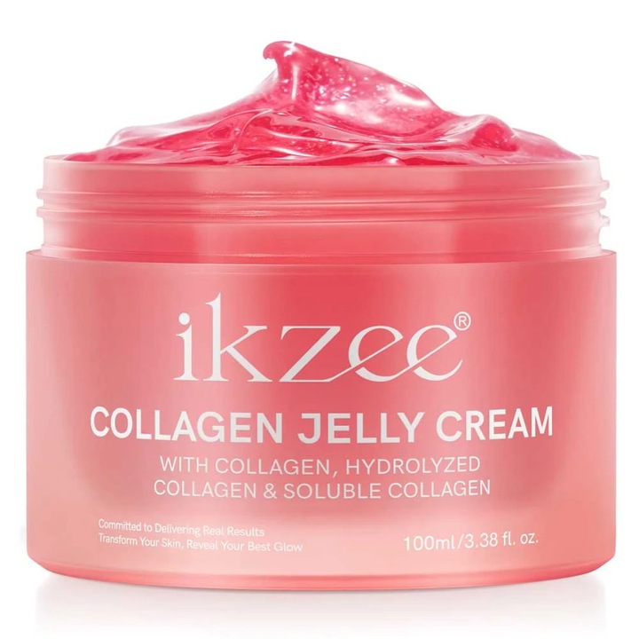 Prémium zselés krém kollagénnel és niacinamiddal, mély hidratálás és rugalmasság, 100 ml