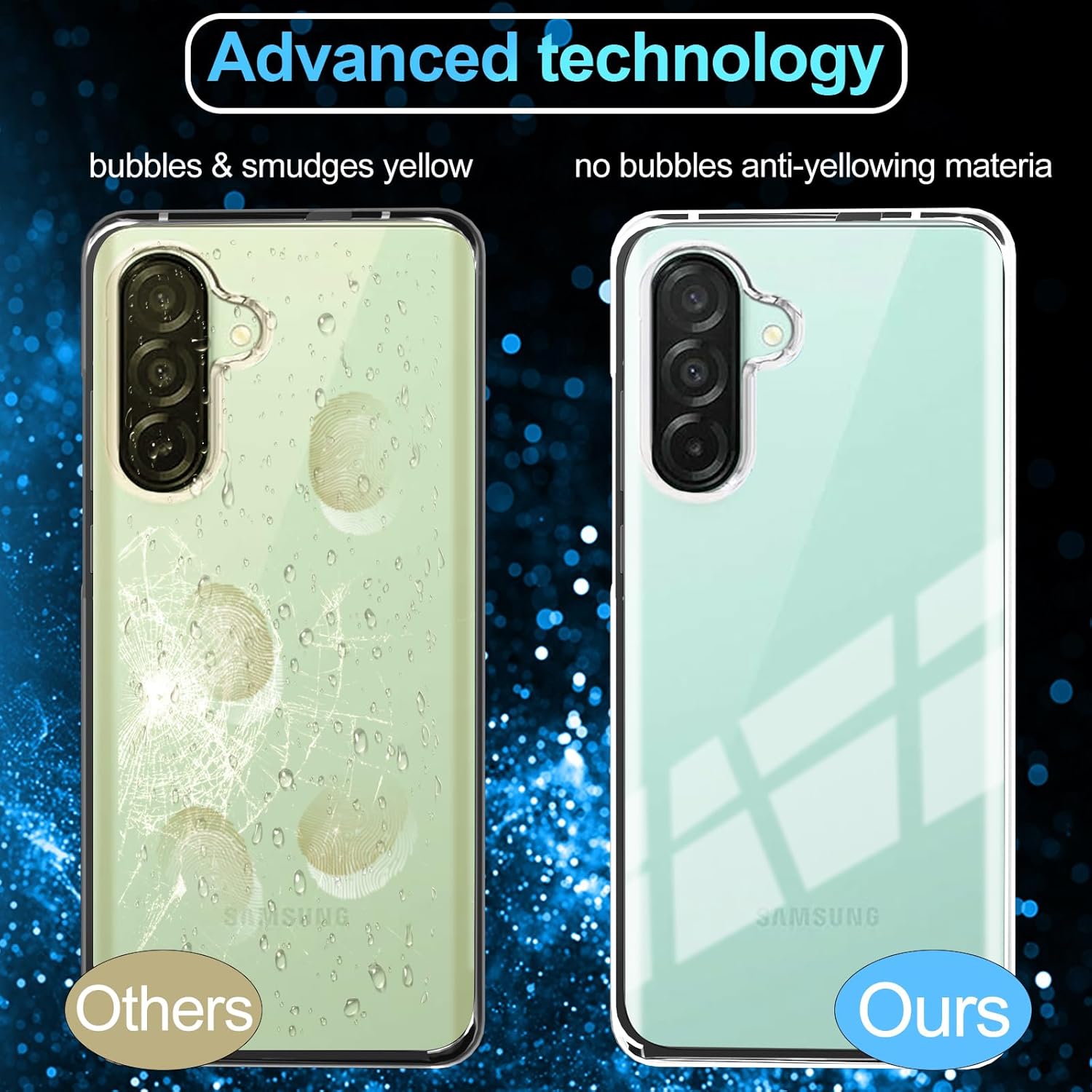 Husa 360 compatibila cu Samsung Galaxy A26 - V2 Transparent fata si spate