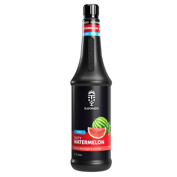 Sirop de pepene roșu Barshaker, fără zahăr, 0.8L PET