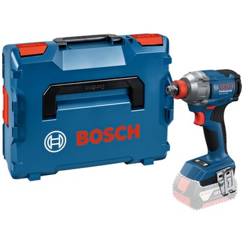 Masina de infiletat/desfiletat cu percutie pe acumulator Bosch Professional GDX 18V-285, 18 V, 285 Nm, 2800 RPM, 3600 percutii/min, 1/2” & 1/4” sistem prindere, fara acumulator/incarcator