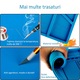 Covoras multifunctional pentru pistol de lipit, 45 x 30 cm, din silicon, rezistent la caldura 500°C, protectie pentru masa de lucru cu compartiment magnetic pentru suruburi