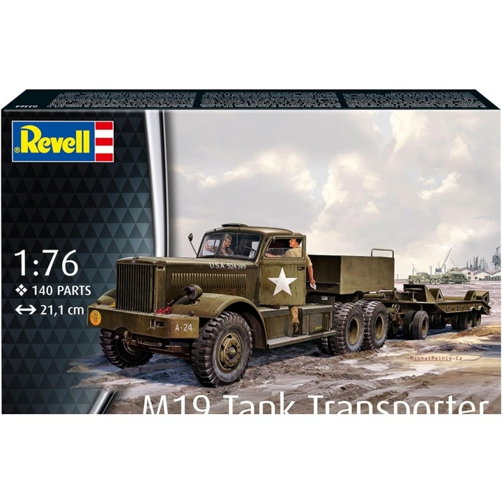 Model asamblat, Revell, Transportor tanc M19