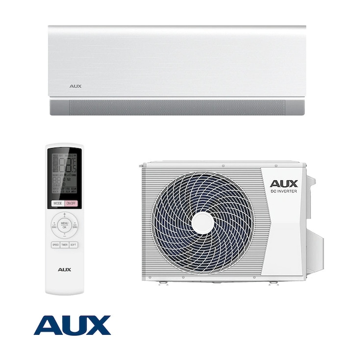Aparat de aer conditionat Inverter AUX C Comfort ASW-H12C5A4/CAR3DI-D0, Alb