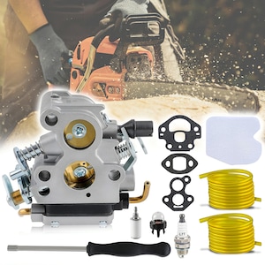 Partner Filtro Aria Carburatore Durevole 350 351 370 371 390 420 Mcculloch 333 335 338 Realizzato In Metallo Ad Alta Durezza E Resistenza - Foto 3