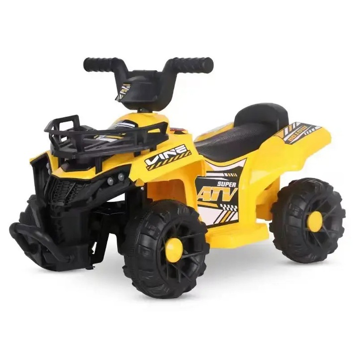 ATV превозно средство, Quad за деца, Homcom, Електрическо, 6V акумулаторна батерия, 2-6 години