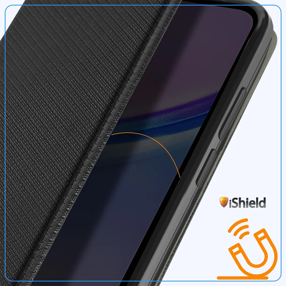 Husa Flip pentru Honor 200 Smart, tip carte cu inchidere magnetica, compartiment pentru carduri, functie Stand, Neagra