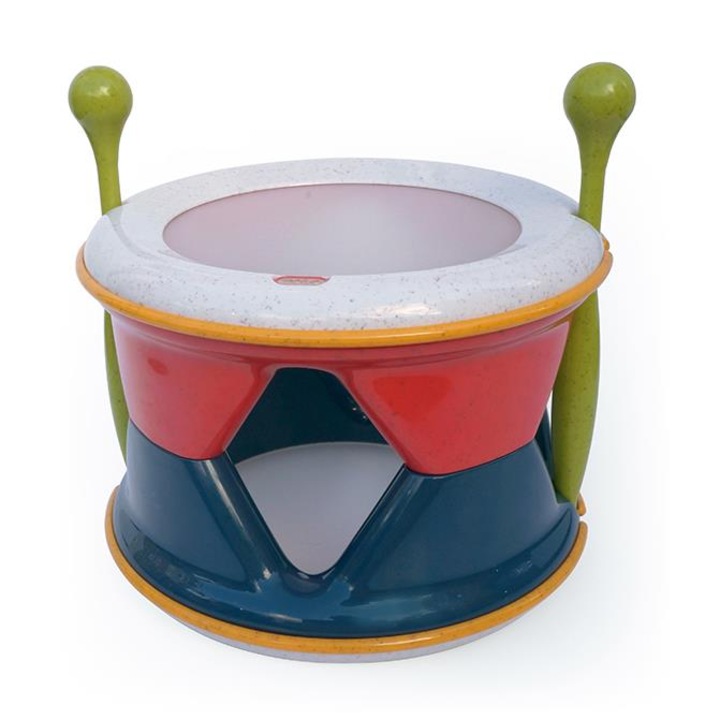 2 az 1-ben TOLO BIO játék hangszer, 12x12x16,5 cm, többszínű, 18 hónapos kortól gyermekeknek